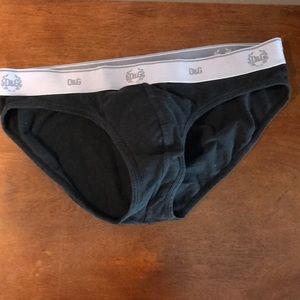 Dolce & Gabbana Medium, Worn, Black Briefs